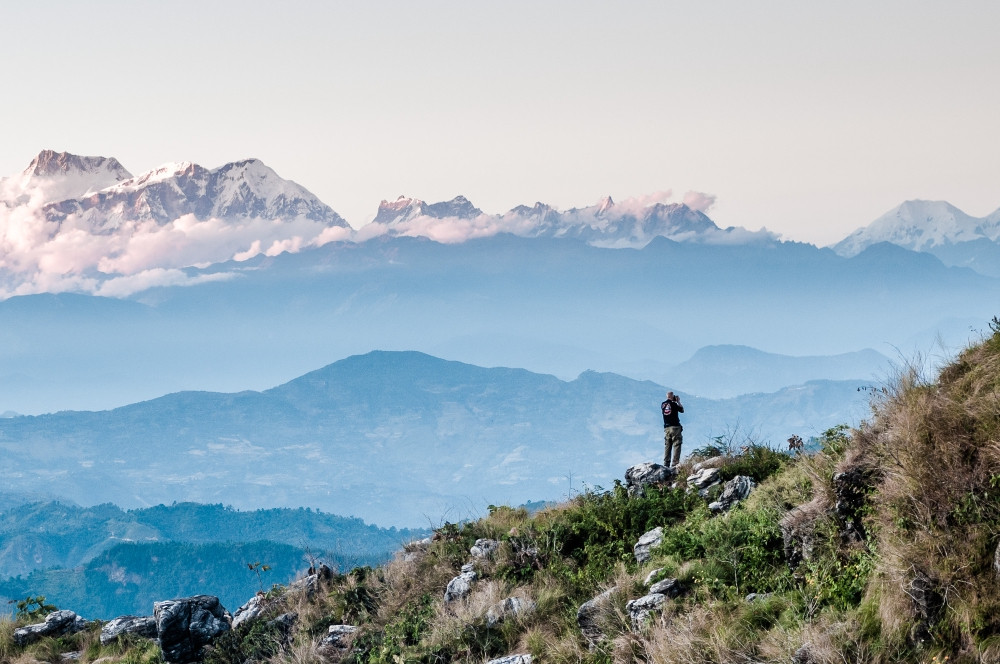 Capturing the Annapurna massif